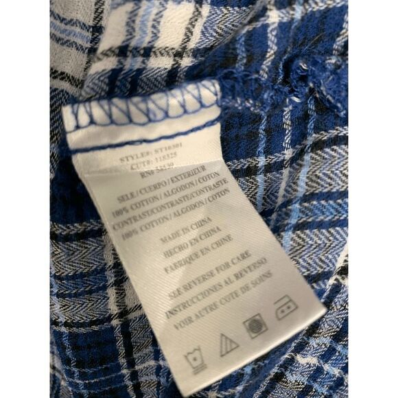 Kut from the Kloth Flannel Plaid Shirt - Picture 6 of 10